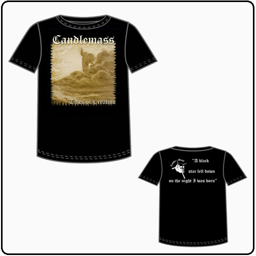 CANDLEMASS (Sweden) - Tales of Creation T-Shirt Size : L