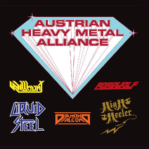 V/A - Austrian Heavy Metal Alliance Sampler black Vinyl LP Lim. to 5oo copies