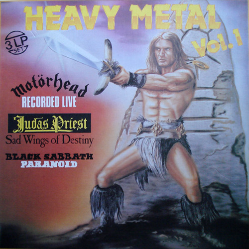 Heavy Metal Vol. 1 BOXSET 3 LP with Motörhead ,Judas Priest & Black Sabbath