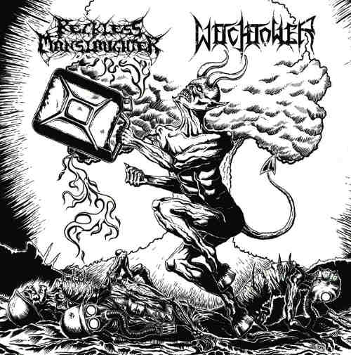 WITCHTOWER (Germany) / RECKLESS MANSLAUGHTER (Germany) Split-7